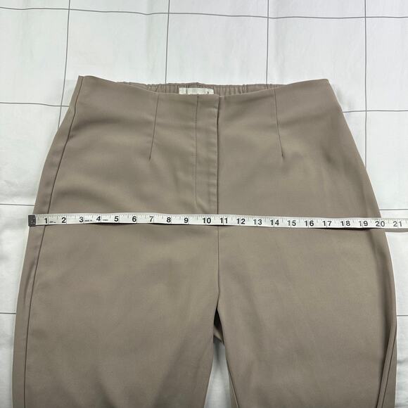 Abercrombie & Fitch Pants Womens 30 Long Tan Tailored Trouser High Rise Wide Leg - Picture 8 of 12